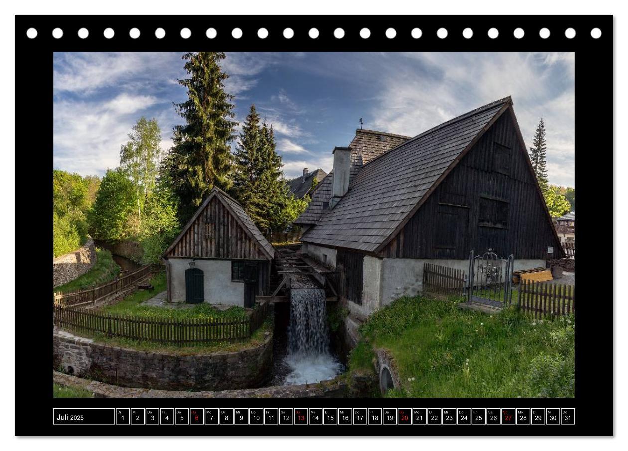 Bild: 9783435578139 | Annaberg im Erzgebirge (Tischkalender 2025 DIN A5 quer), CALVENDO...