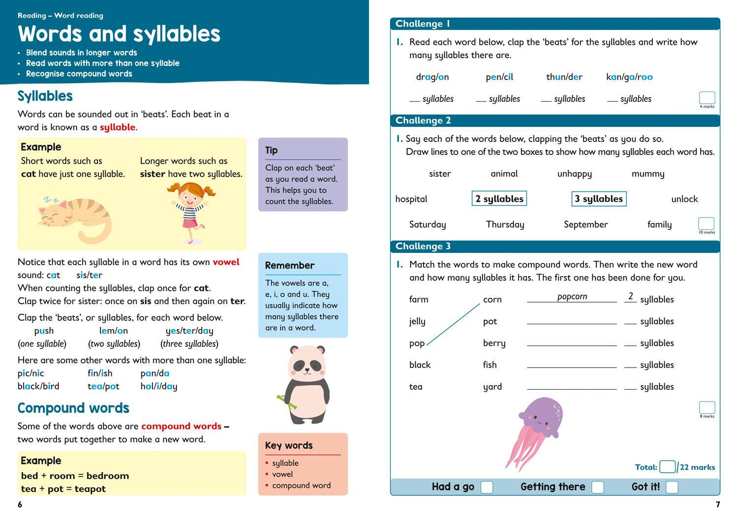 Bild: 9780008398774 | Year 1 Maths and English KS1 Targeted Study &amp; Practice Book | Ks1