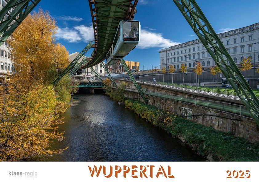 Cover: 9783965352148 | Wuppertal 2025 Bildkalender A4 Spiralbindung | Holger Klaes | Kalender