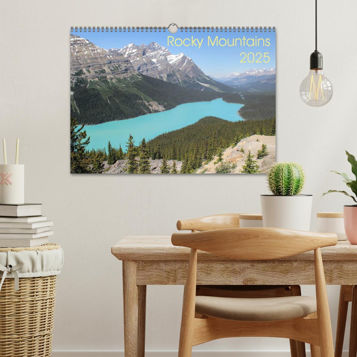 Bild: 9783435576203 | Rocky Mountains 2025 (Wandkalender 2025 DIN A3 quer), CALVENDO...