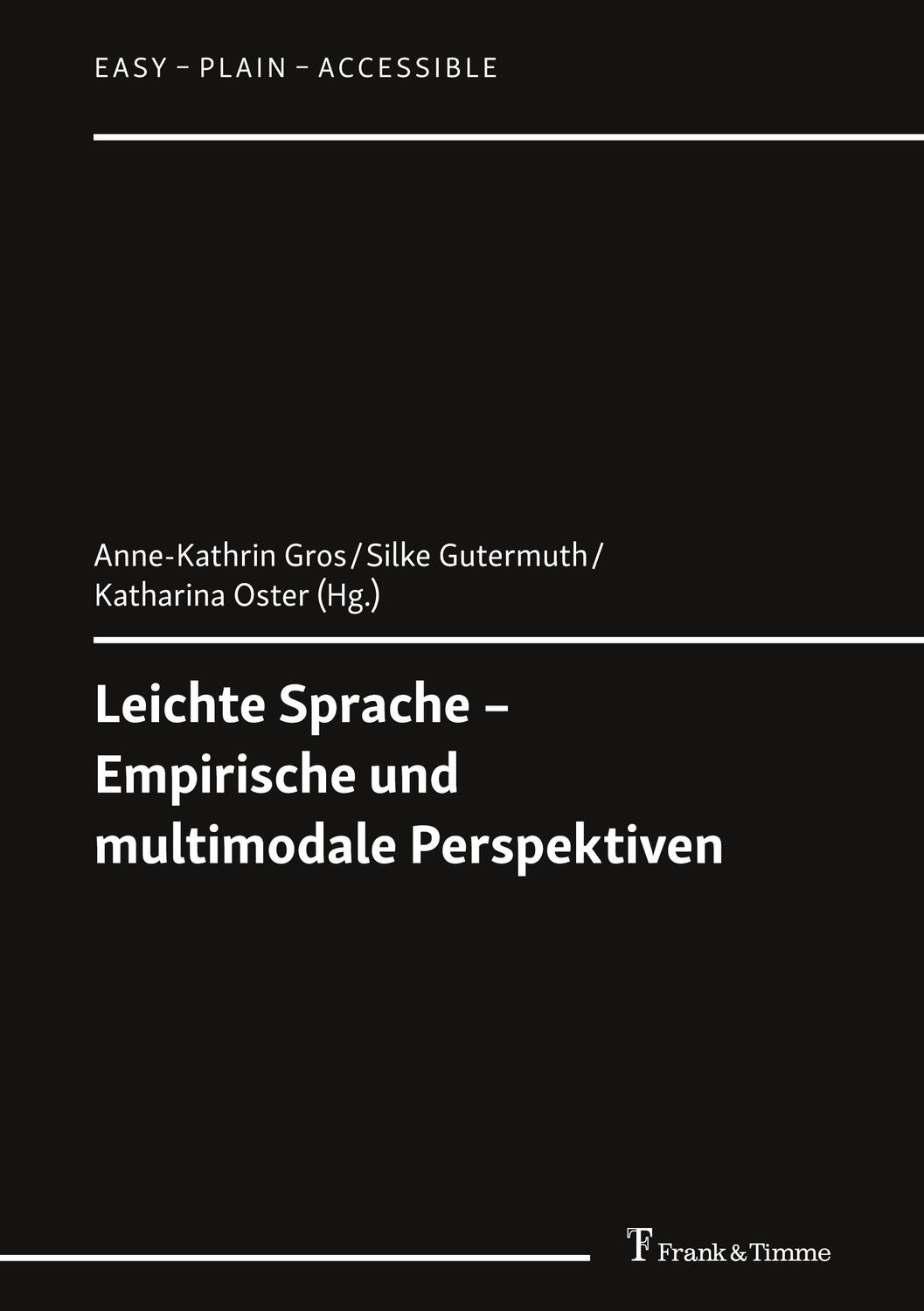 Cover: 9783732907083 | Leichte Sprache ¿ Empirische und multimodale Perspektiven | Buch