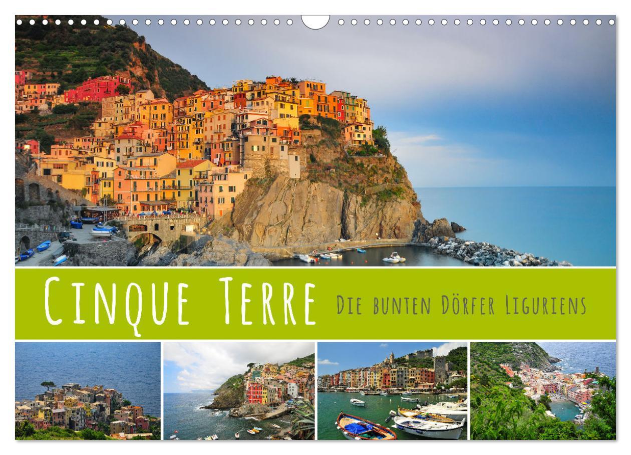 Cover: 9783435312818 | Cinque Terre - die bunten Dörfer Liguriens (Wandkalender 2025 DIN...