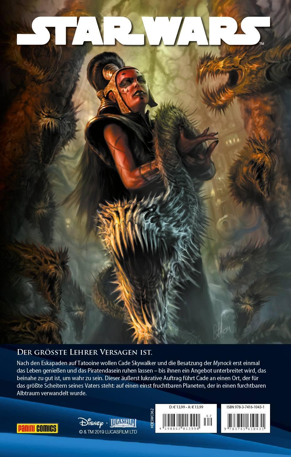 Rückseite: 9783741610431 | Star Wars Comic-Kollektion | Bd. 62: Legacy: Monster | Buch | Deutsch