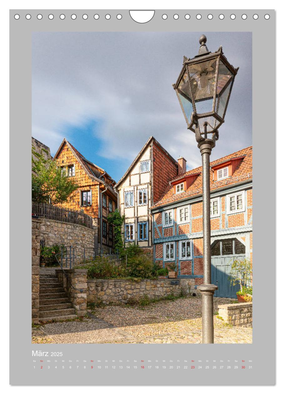 Bild: 9783435960903 | Quedlinburg - Königspfalz &amp; Mitglied der Hanse (Wandkalender 2025...