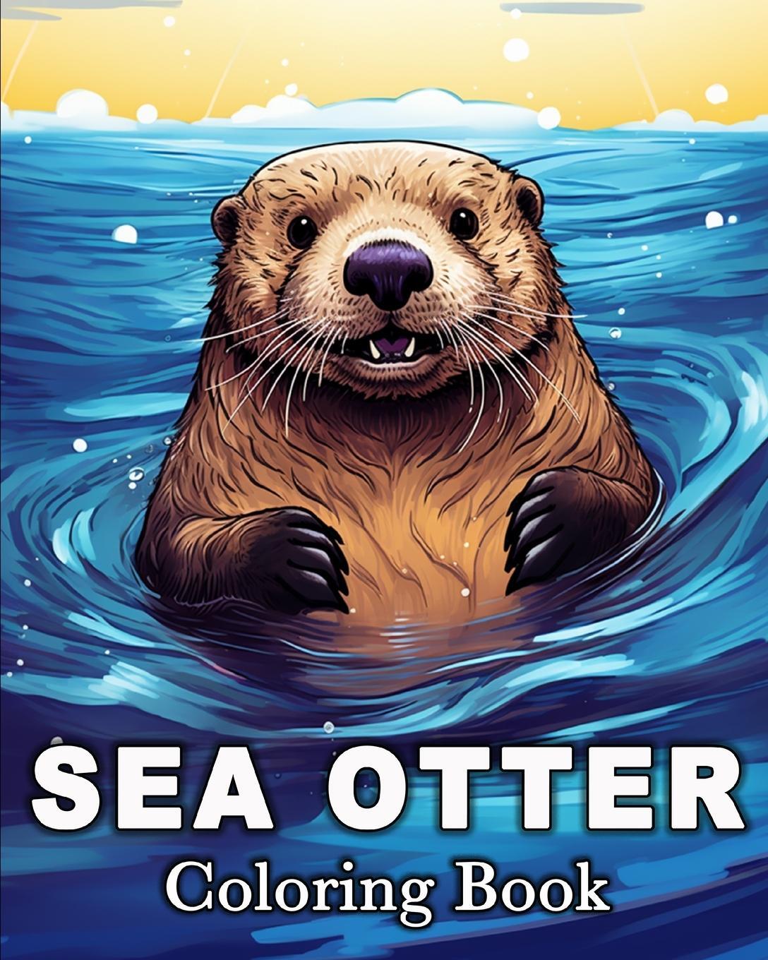Cover: 9798880614769 | Sea Otter Coloring Book | Lisa Krza Bb | Taschenbuch | Paperback