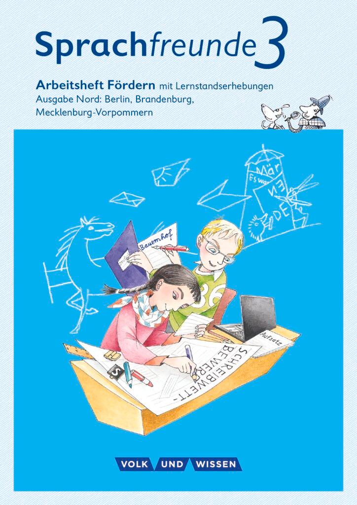 Cover: 9783060836468 | Sprachfreunde 3. Schuljahr. Arbeitsheft Fördern. Ausgabe Nord | Buch