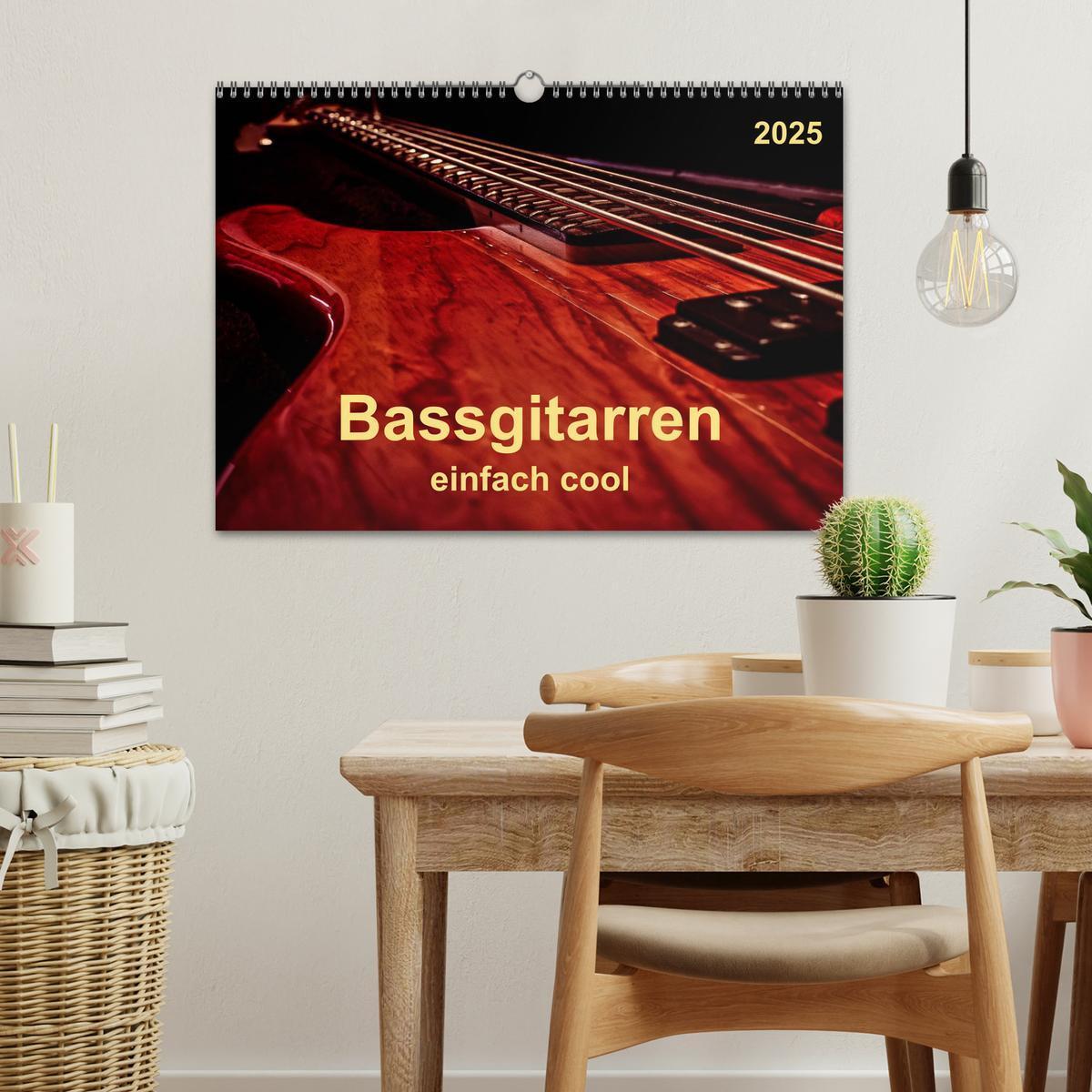 Bild: 9783435566396 | Bassgitarren - einfach cool (Wandkalender 2025 DIN A3 quer),...