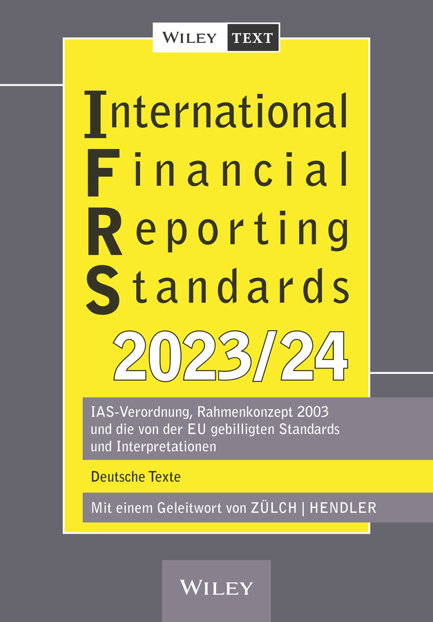 Cover: 9783527511723 | International Financial Reporting Standards (IFRS) 2023/2024 | Buch