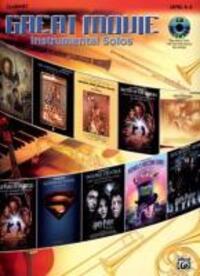 Cover: 9780739043684 | Great Movie Instrumental Solos | Alfred Publishing | Buch + CD | 2009