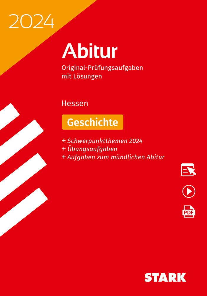 Cover: 9783849057763 | STARK Abiturprüfung Hessen 2024 - Geschichte GK/LK, m. 1 Buch, m. 1...