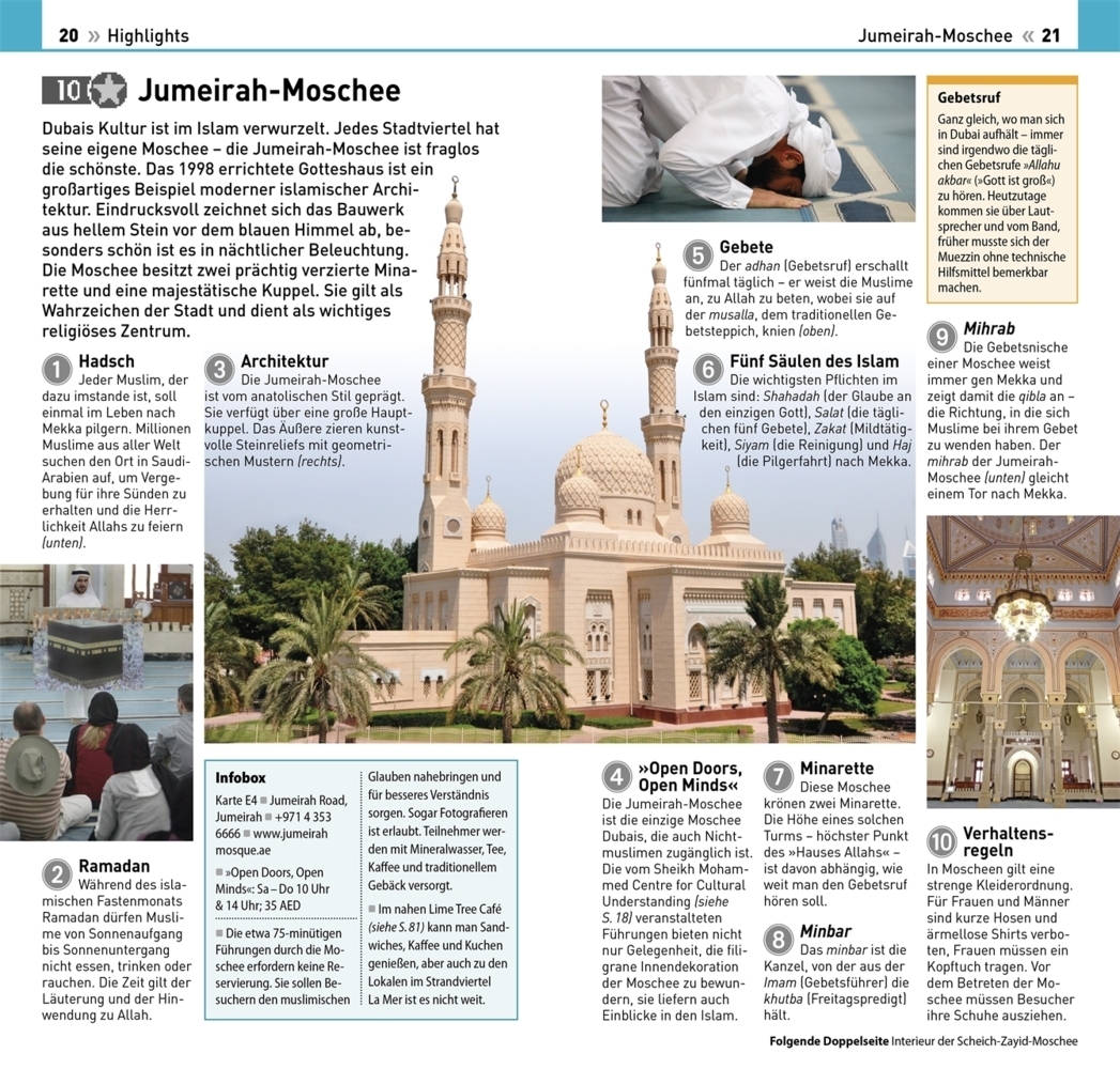 Bild: 9783734207013 | TOP10 Reiseführer Dubai &amp; Abu Dhabi | DK Verlag - Reise | Taschenbuch