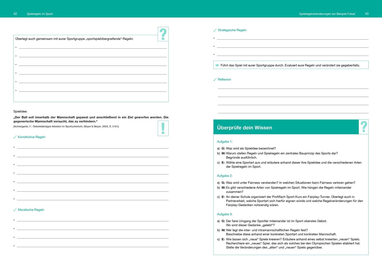 Bild: 9783964161048 | Fit im Schulsport - Arbeitsheft | Andrea Ruda (u. a.) | Taschenbuch