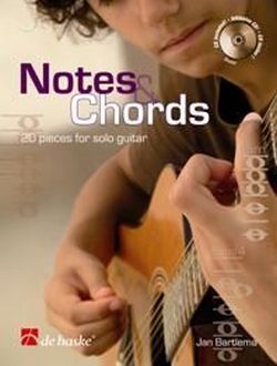 Cover: 9789043129268 | Notes &amp; Chords | 20 pieces for solo guitar | Jan Bartlema | Buch + CD