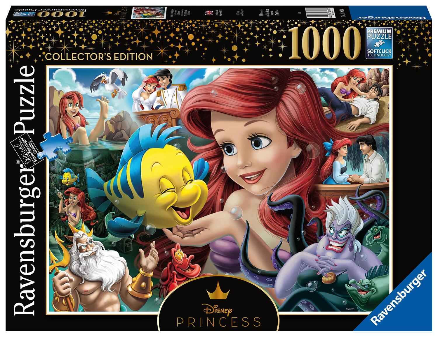 Cover: 4005556169634 | Ravensburger Puzzle 16963 - Arielle, die Meerjungfrau - 1000 Teile...