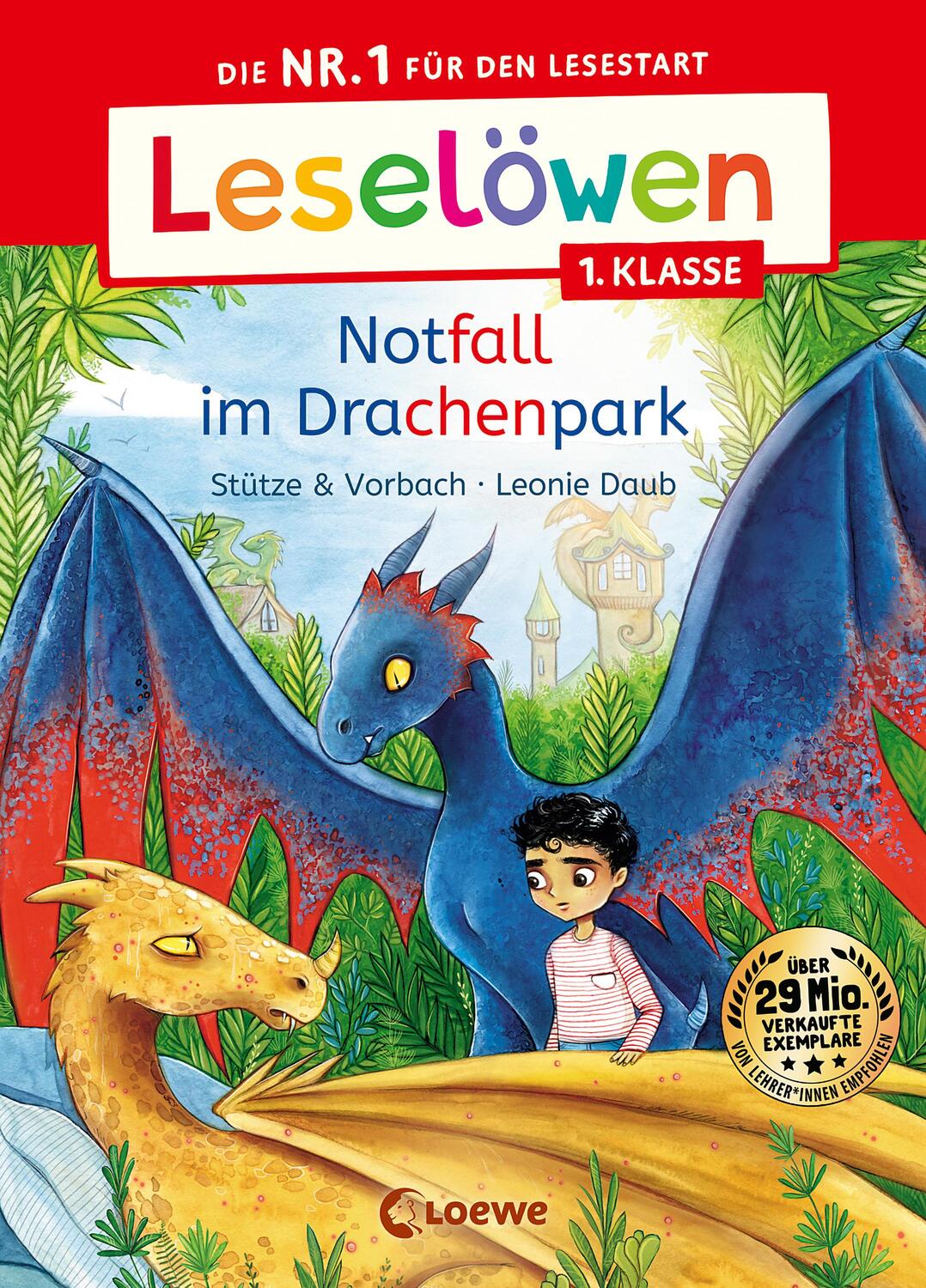 Cover: 9783743214125 | Leselöwen 1. Klasse - Notfall im Drachenpark | Stütze & Vorbach | Buch