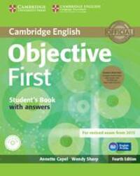 Cover: 9781107628472 | Objective First Student's Book Pack (Student's Book with Answers...