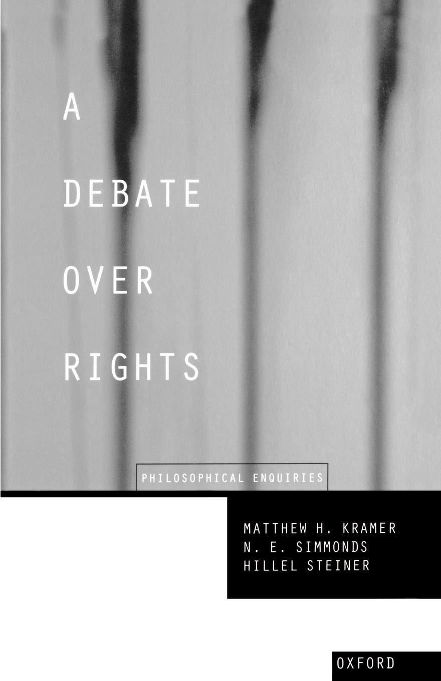 Cover: 9780198298991 | A Debate Over Rights | Philosophical Enquiries | Simmonds (u. a.)