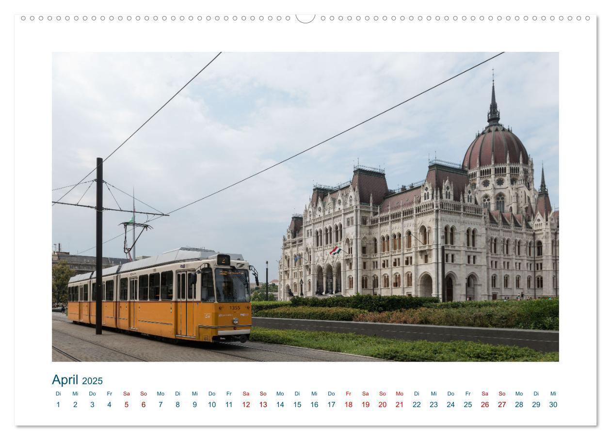 Bild: 9783383816130 | Budapest: zwischen Parlamentsgebäude und Burgpalast (Wandkalender...