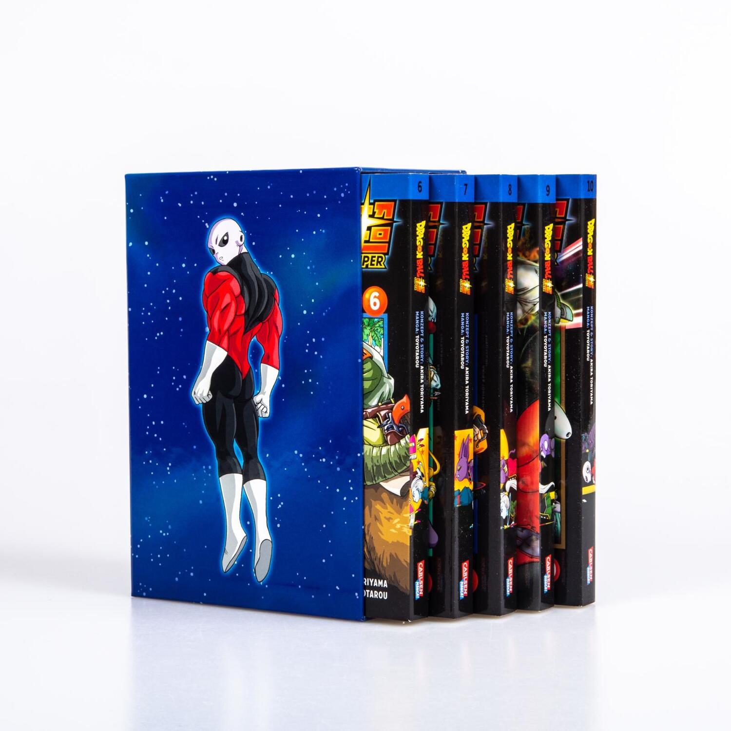 Bild: 9783551731395 | Dragon Ball Super Bände 6-10 im Sammelschuber mit Extra | Taschenbuch