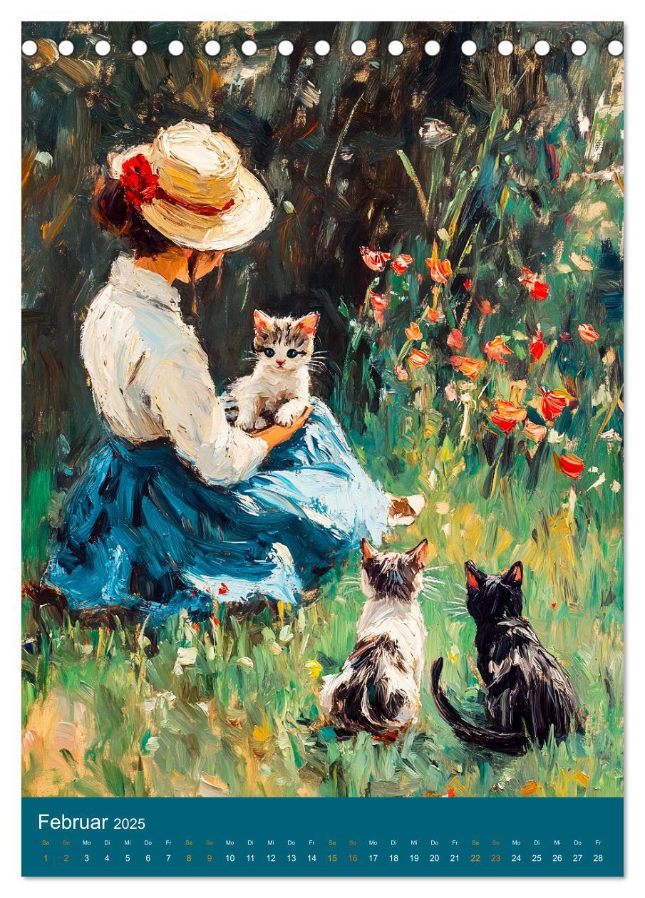 Bild: 9783457179284 | Katzen und Kunst - Samtige Herrscher der impressionistischen Gärten...