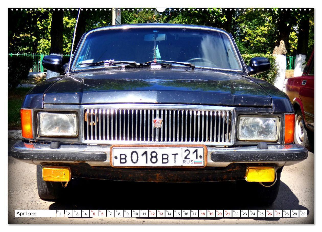 Bild: 9783457180105 | WOLGA - Auto-Legende der UdSSR (Wandkalender 2025 DIN A2 quer),...