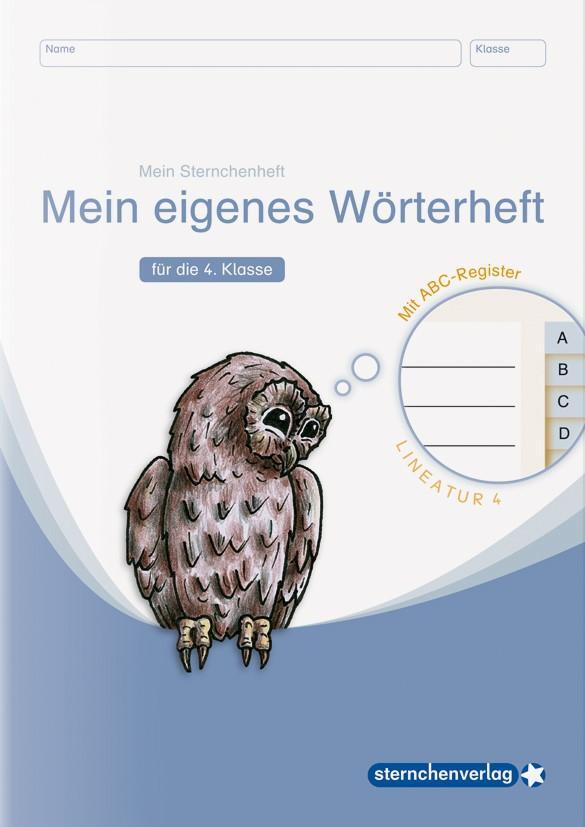 Cover: 9783946904458 | Mein eigenes Wörterheft - Lineatur 4 mit seitlichem ABC-Register