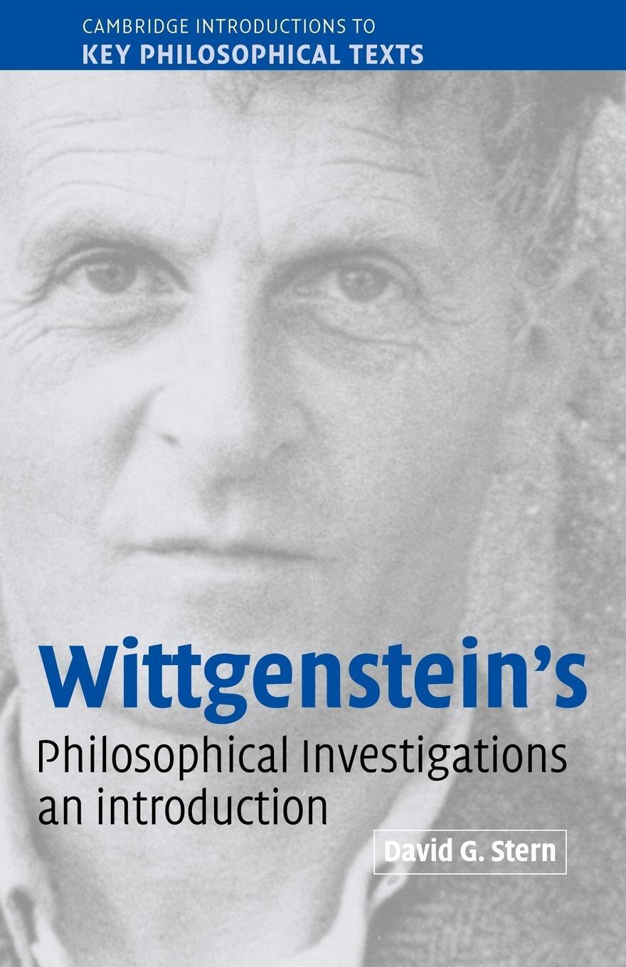 Cover: 9780521891325 | Wittgenstein's Philosophical Investigations | An Introduction | Stern