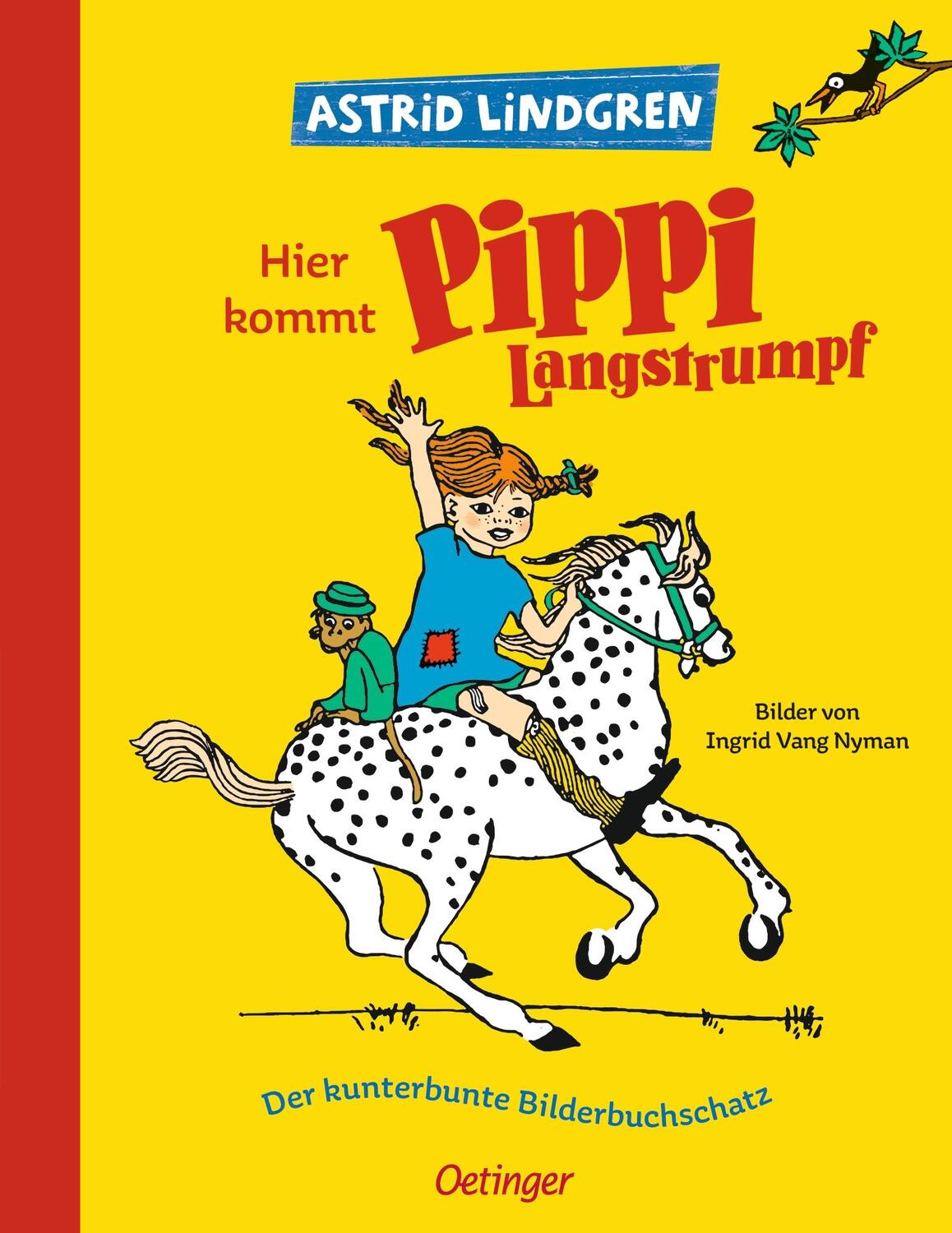 Cover: 9783789114458 | Hier kommt Pippi Langstrumpf | Der kunterbunte Bilderbuchschatz | Buch
