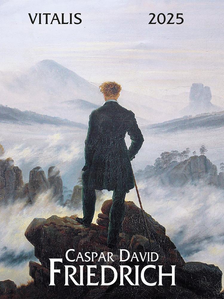 Cover: 9783899198775 | Caspar David Friedrich 2025 | Minikalender | Caspar David Friedrich