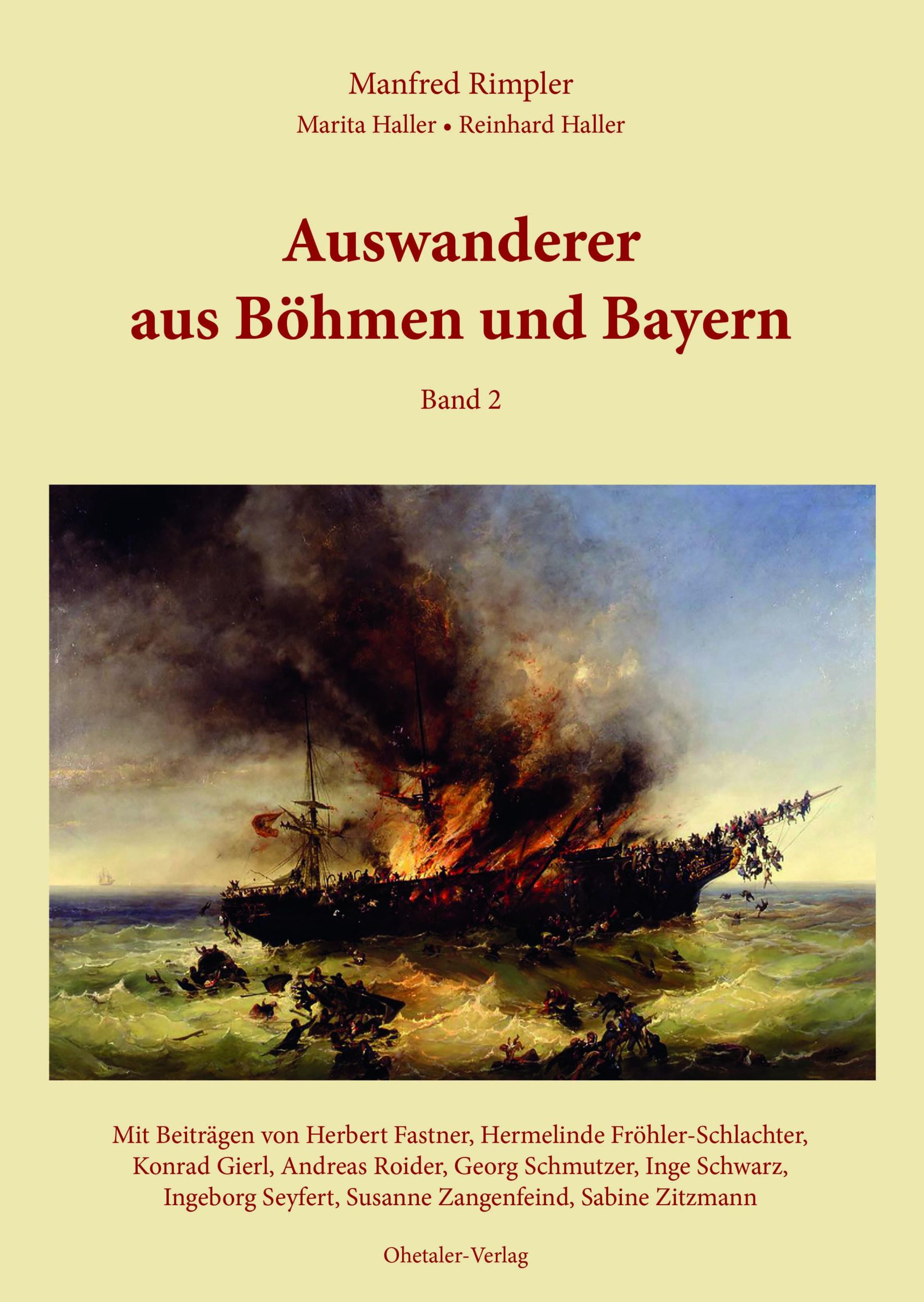 Cover: 9783955111816 | Auswanderer aus Bayern und Böhmen Band II | Manfred Rimpler (u. a.)