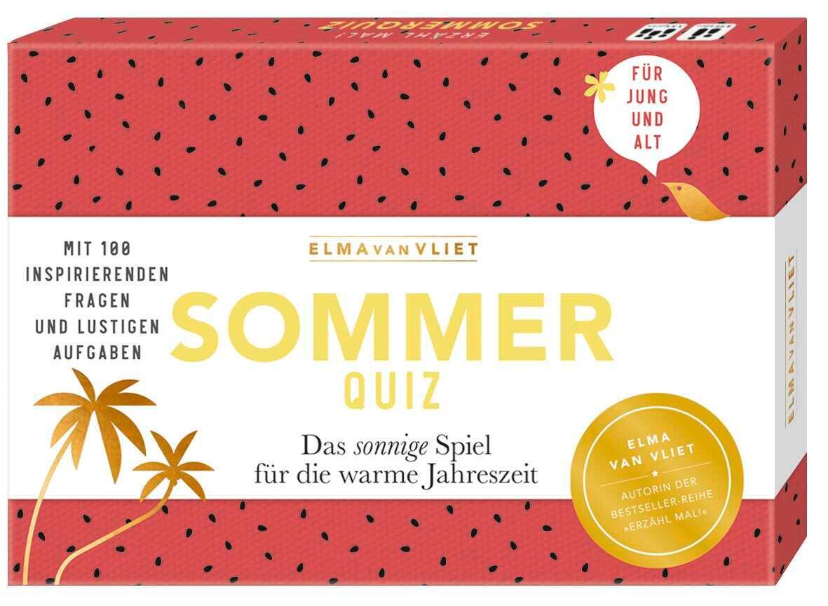 Cover: 4260308352416 | Erzähl mal! Sommerquiz | Elma Van Vliet | Spiel | Schachtel | 100 S.