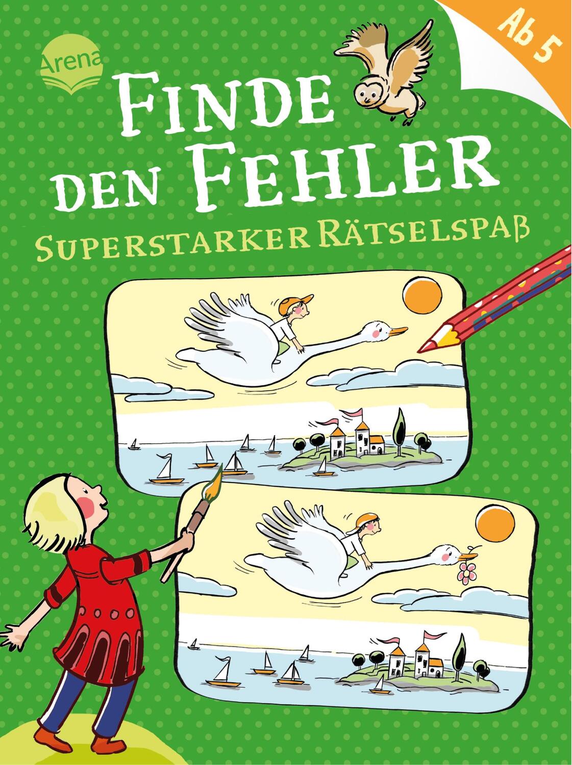 Cover: 9783401716282 | Finde den Fehler. Superstarker Rätselspaß | Judith Ganter | Buch