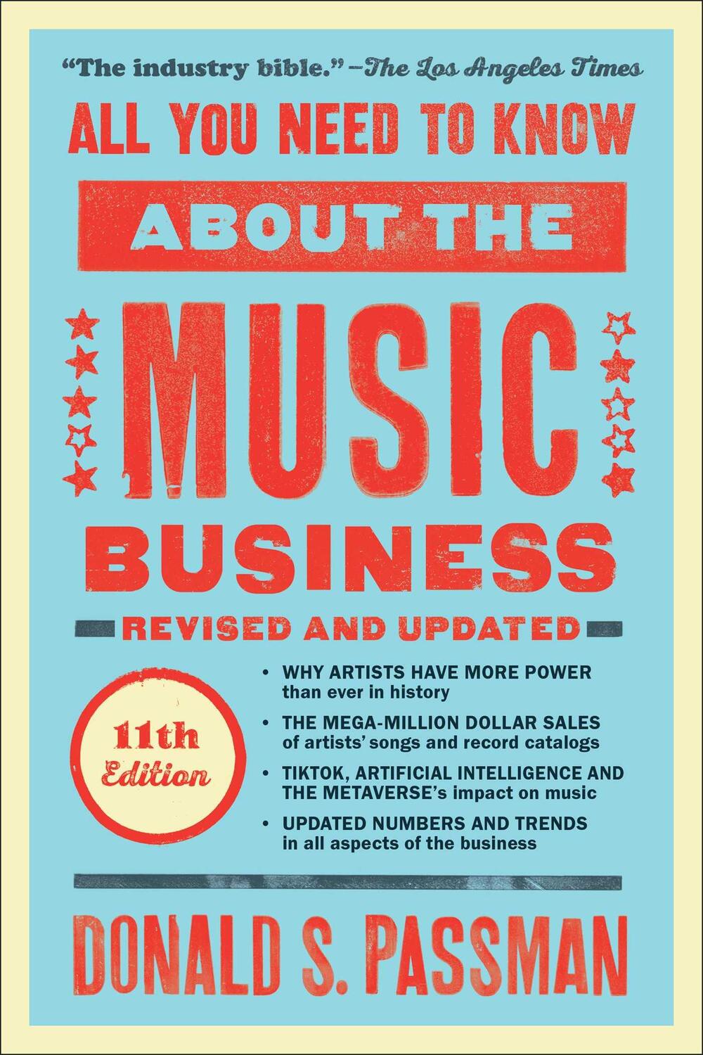 Bild: 9781668011065 | All You Need to Know About the Music Business | Eleventh Edition