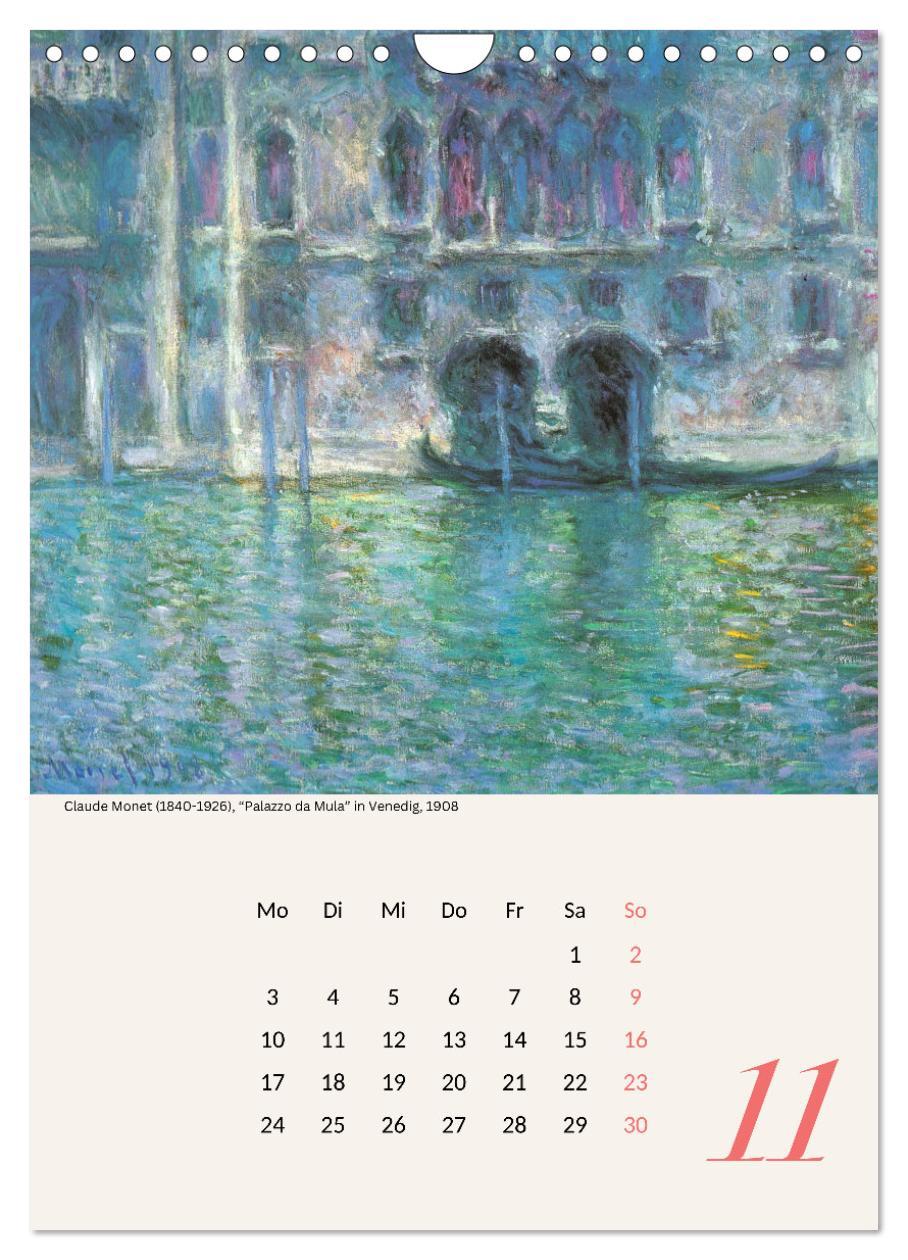 Bild: 9783457225264 | Claude Monet Impressionen (Wandkalender 2025 DIN A4 hoch), CALVENDO...