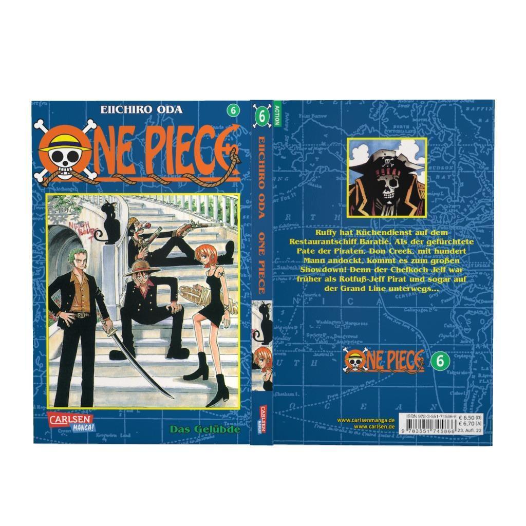 Bild: 9783551745866 | One Piece 06. Das Gelübde | Eiichiro Oda | Taschenbuch | One Piece