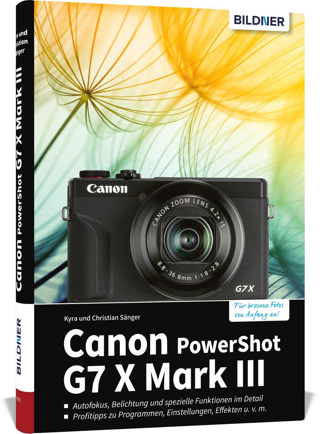 Cover: 9783832803735 | Canon PowerShot G7X Mark III | Kyra Sänger (u. a.) | Buch | 304 S.