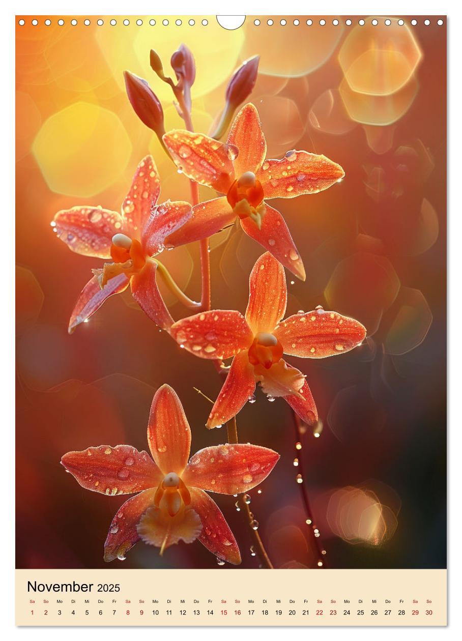 Bild: 9783383801334 | Orchideen Poesie (Wandkalender 2025 DIN A3 hoch), CALVENDO...