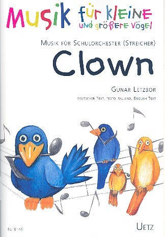 Cover: 9790501468058 | Die Abenteuer des kleinen Clowns für Streichorchester...