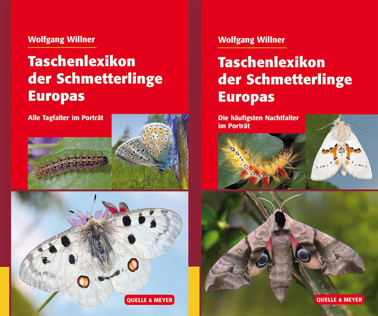 Cover: 9783494016146 | Taschenlexikon der Schmetterlinge Europas - 2 Bände im Paket | Willner
