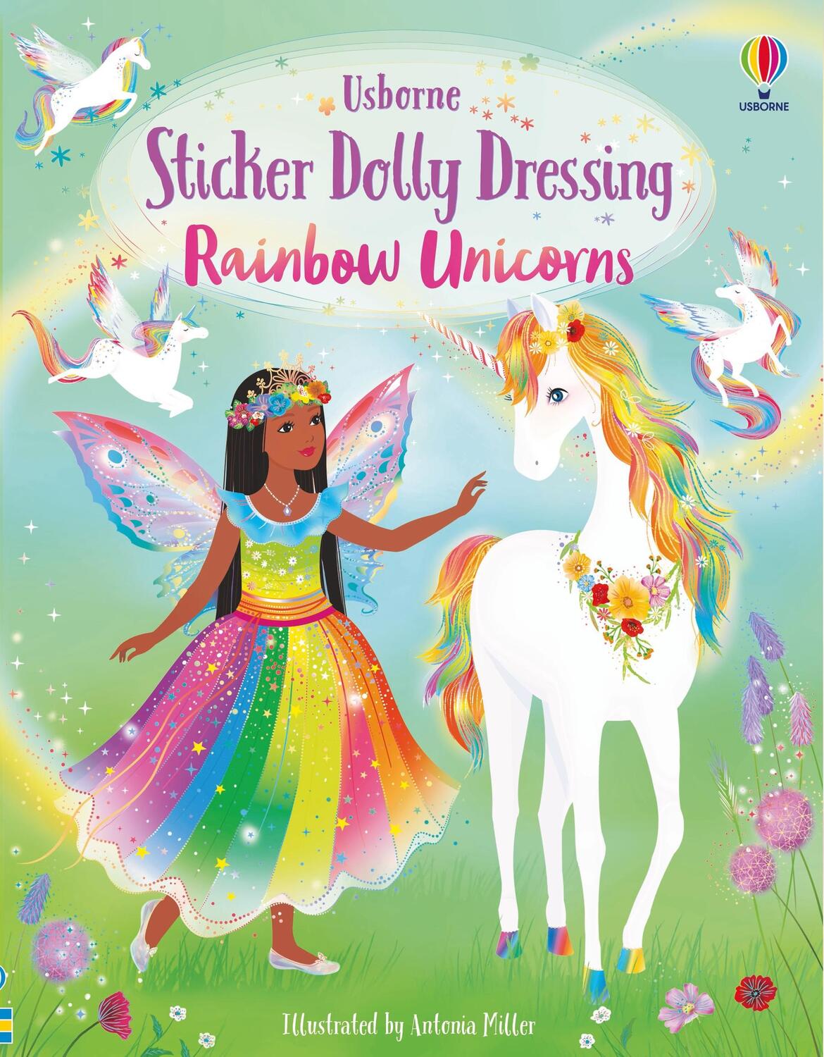 Cover: 9781803707747 | Sticker Dolly Dressing Rainbow Unicorns | Fiona Watt | Taschenbuch