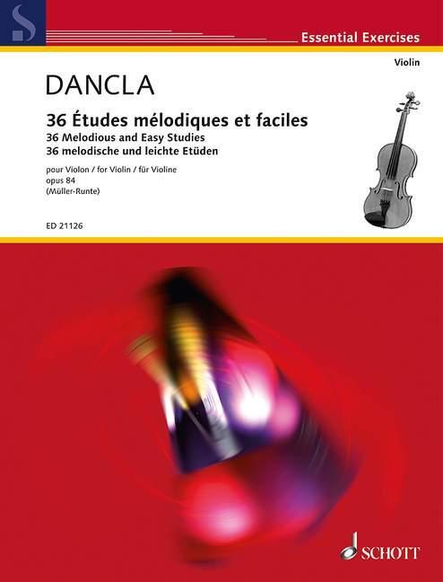 Cover: 9790001177399 | 36 melodische und leichte Etüden | op. 84. Violine. | Broschüre | 2011