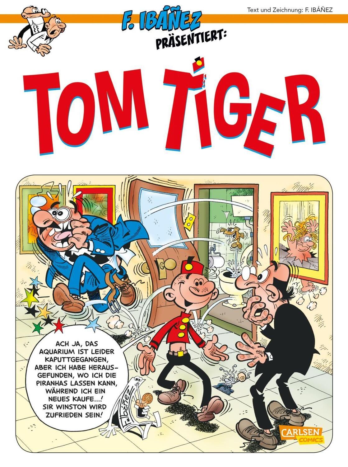 Cover: 9783551023148 | Ibáñez präsentiert 1: Tom Tiger | Francisco Ibáñez | Taschenbuch