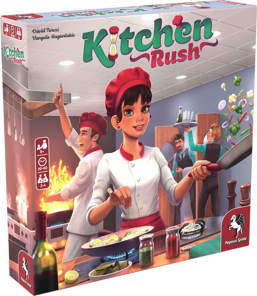 Cover: 4250231726477 | Kitchen Rush (English Edition) | Spiel | Englisch | 2020 | Pegasus