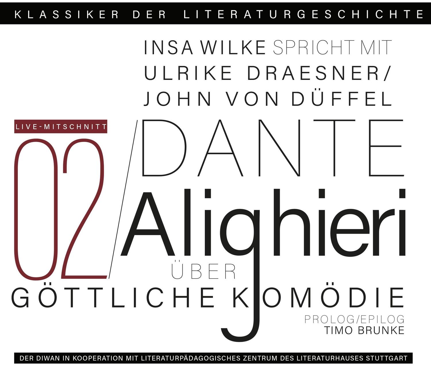 Cover: 9783941009899 | Ein Gespräch über Dante Alighieri - Göttliche Komödie | Alighieri | CD
