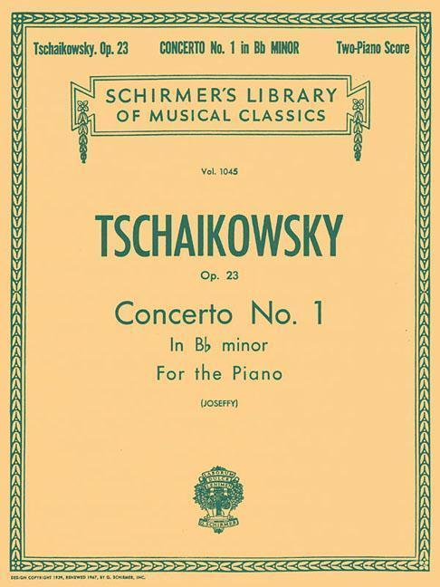 Cover: 9781423465959 | Concerto No. 1 in B-Flat Minor, Op. 23: Schirmer Library of...
