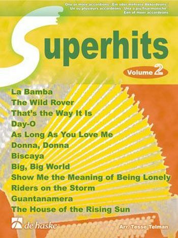 Cover: 9789043109611 | Superhits 2 | One or more accordions | Buch | 2000 | EAN 9789043109611