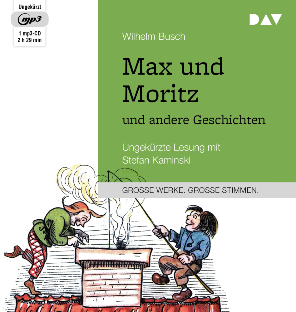 Cover: 9783742409270 | Max und Moritz und andere Geschichten, 1 Audio-CD, 1 MP3 | Busch | CD