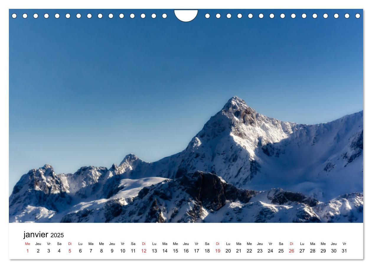 Bild: 9781325944118 | Le massif de Belledonne, vues sur les Alpes (Calendrier mural 2025...