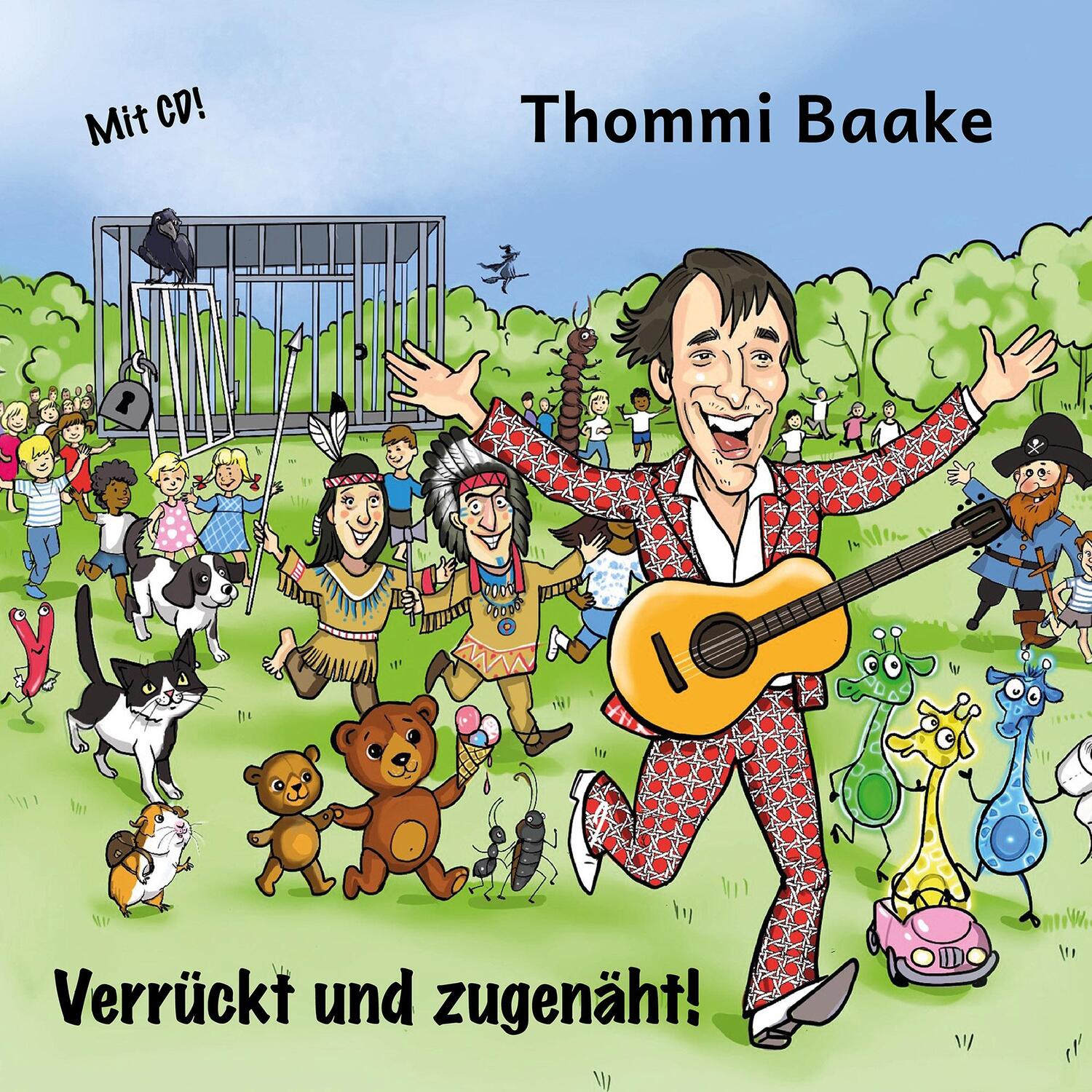 Cover: 9783959962612 | Verrückt und zugenäht! - Kinderliedergeschichten | mit Bildern und CD!