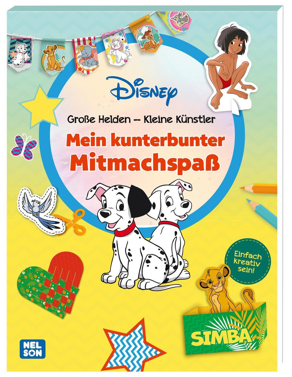 Cover: 9783845122274 | Disney Kreative Beschäftigung: Große Helden - Kleine Künstler: Mein...